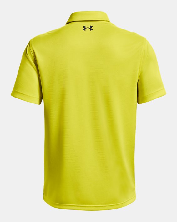 Men's UA Tech™ Polo, Yellow, pdpMainDesktop image number 5